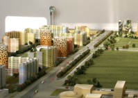 Градостроительный макет жилого района «Левенцовский»