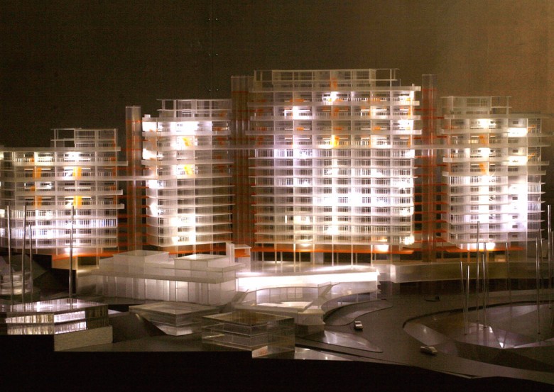 Макет жилого комплекса «Идеал Хаус» в Сочи 1:150 - Галерея наших работ