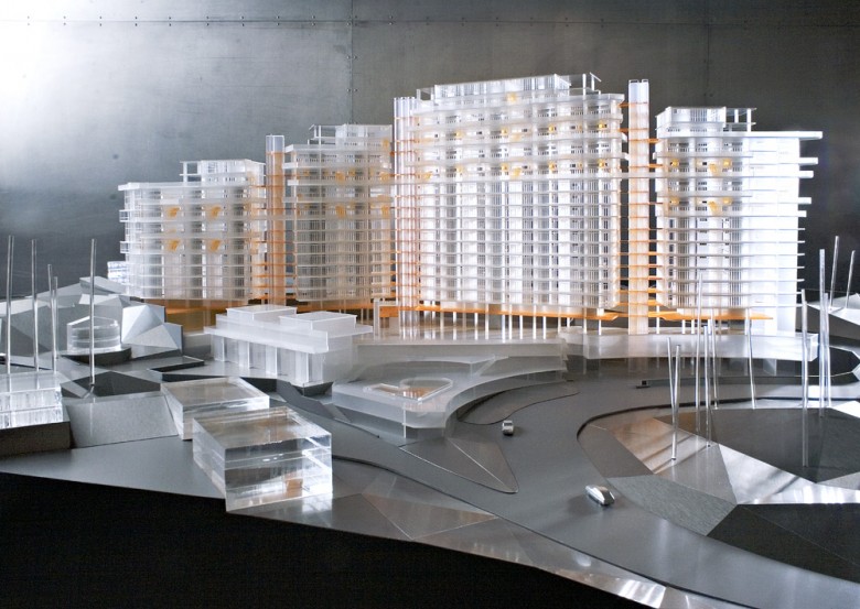 Макет жилого комплекса «Идеал Хаус» в Сочи 1:150 - Галерея наших работ